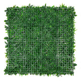 Luxury Snowy White Vertical Garden / Green Wall UV Resistant 100cm x 100cm