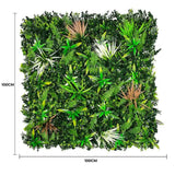 Wild Tropics UV Resistant Vertical Garden Premium Sample - Front View