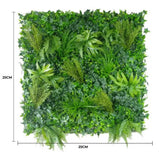 Native Tea Tree Vertical Garden / Green Wall UV Resistant SAMPLE - Front View