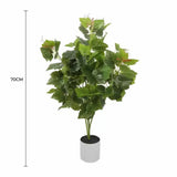 Artificial Potted Grape Vine Tree 70cm - Front View