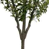 Artificial Bushy Olive Tree with Olives 180cm - 45-Degree Angle