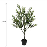 Artificial Olive Tree with Olives 125cm - Front View