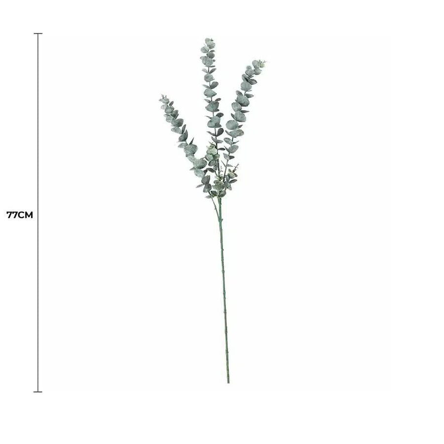 Long Artificial Eucalyptus Stem 77cm