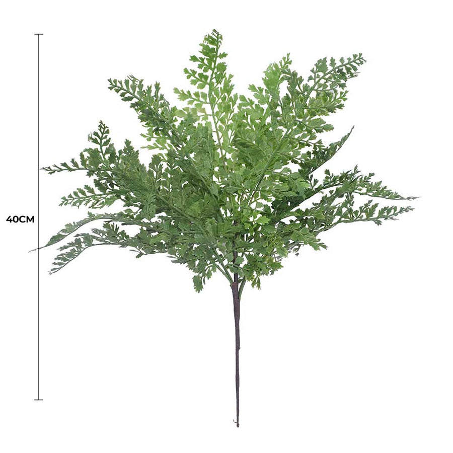 Faux Maiden Hair Fern Stem 40cm