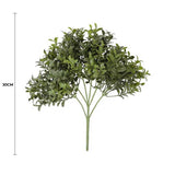 Dense Artificial Buxus Foliage 30cm UV Resistant - Front View