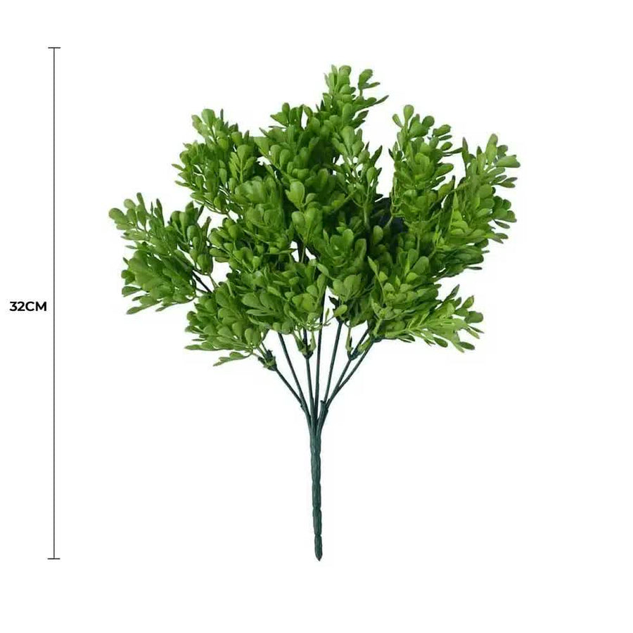 Vivid Green Wide Eucalyptus Plant 32cm UV Resistant