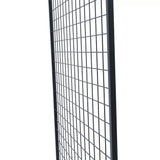 Versatile and Premium Flower Wall Stand / Portable Event Screen with Wheels 2m x 1m - Side View