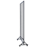 Versatile and Premium Flower Wall Stand / Portable Event Screen with Wheels 2m x 1m - Top-Down View