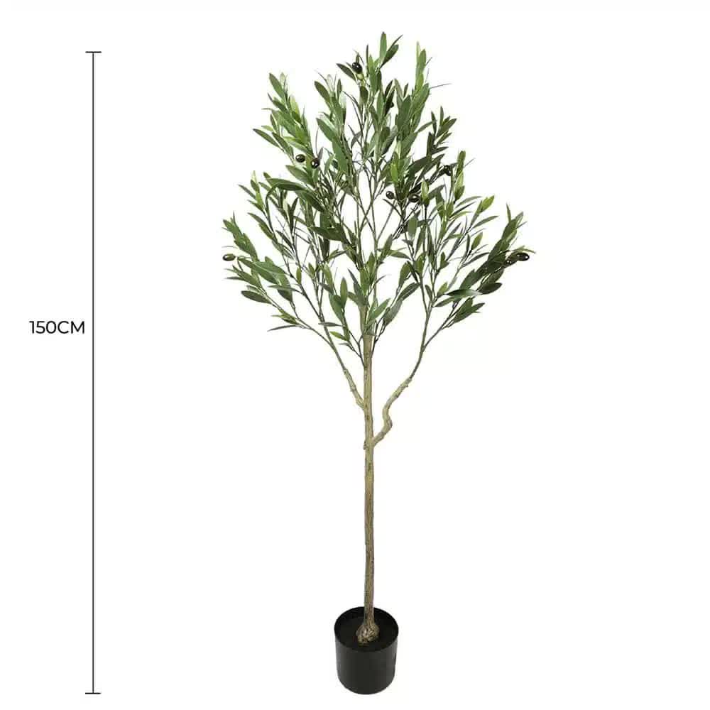 Nearly Natural Artificial Olive Tree UV Resistant 150cm