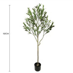 Nearly Natural Artificial Olive Tree UV Resistant 150cm