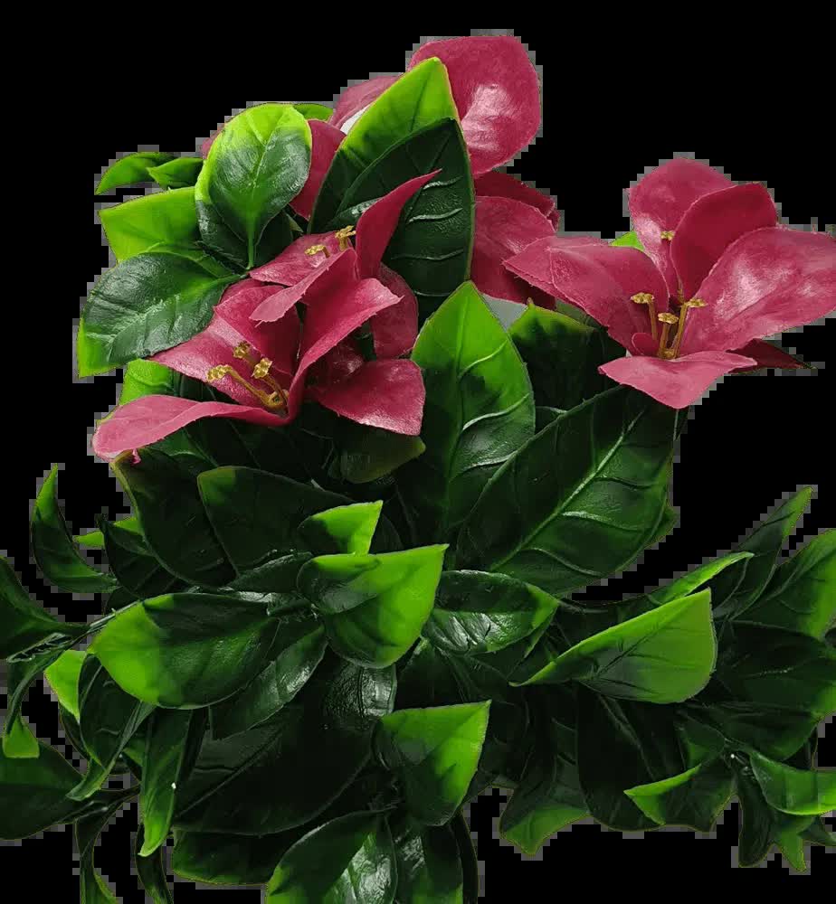 Flowering Purple Lilac Stem UV Resistant 25cm