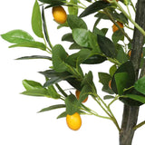 Artificial Lemon Tree (Potted) with Lemons 150cm - Side View