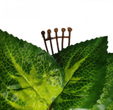 Artificial Pothos / Ivy Hanging Vines 260cm Each (5 pack) - Top-Down View