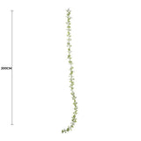 Artificial Hanging English Ivy Garland UV Resistant 200cm - Front View