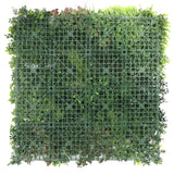 Luxury Evergreen Rainforest Recycled Vertical Garden / Green Wall UV Resistant Sample - Top-Down View