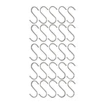 Stainless Steel Hanging S Hooks 12cm X 6cm 25 Pieces
