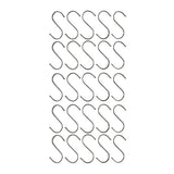 Stainless Steel Hanging S Hooks 12cm X 6cm 25 Pieces