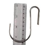 Stainless Steel Hanging Hooks 9cm x 7cm 50 Pieces - Front View