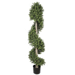 Artificial Topiary Spiral Tree 150cm UV Resistant