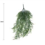 Artificial Hanging Plant (Maiden Hair Fern) UV Resistant 90cm - Front View