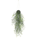 Artificial Hanging Pearls (Potted) 56cm UV Resistant - Side View