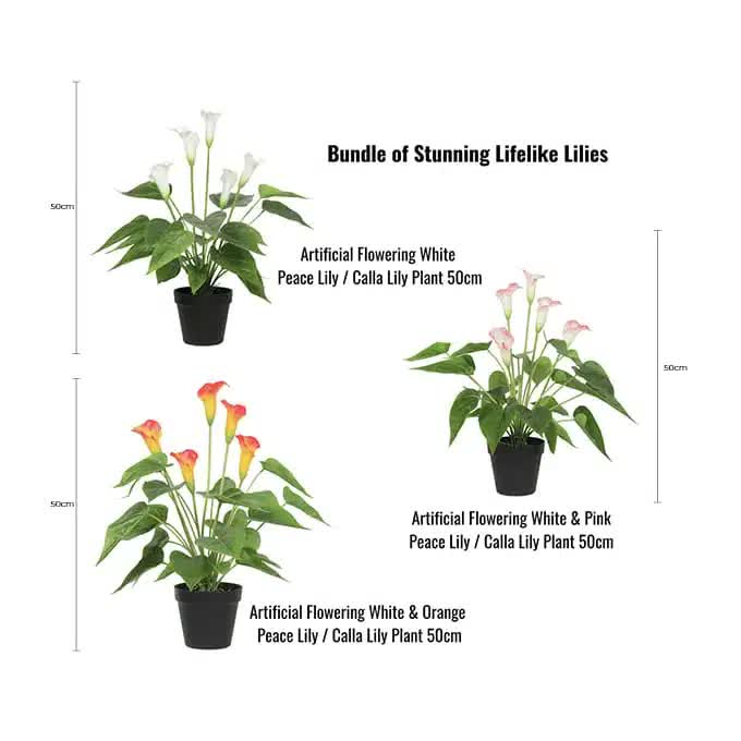 Stunning Lifelike Lilies Bundle
