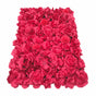 Artificial Flower Wall Backdrop Panel 40cm x 60cm Romantic Red