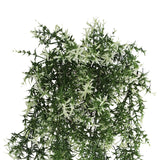 Artificial Hanging Star Jasmine Vine UV Resistant and Fire Rated 20cm x 76cm - Front View