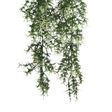 Artificial Hanging Star Jasmine Vine UV Resistant and Fire Rated 20cm x 76cm - Side View