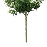 Artificial Hanging Star Jasmine Vine UV Resistant and Fire Rated 20cm x 76cm - 45-Degree Angle