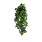 Artificial Hanging Mediterranean Fern Vine UV Resistant and Fire Rated 22cm x 76cm
