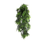Artificial Hanging Mediterranean Fern Vine UV Resistant and Fire Rated 22cm x 76cm