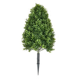 UV Resistant Artificial Planting Topiary & Spike 56cm Width 30cm - Side View