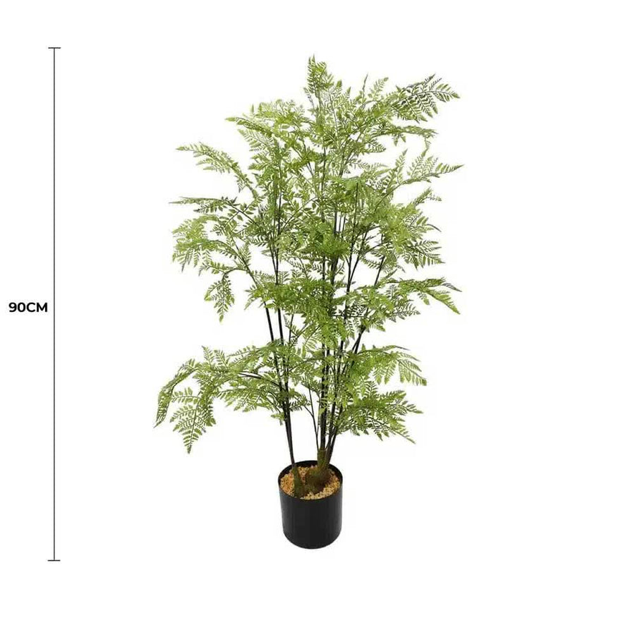 Faux Natural Fern Tree 90cm