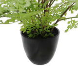 Faux Small Potted Fern 35cm - Side View