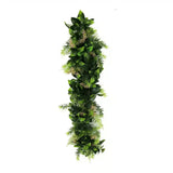 Artificial Extendable Hanging Flowering Cedar Vine UV Resistant 55cm - Front View