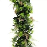 Artificial Extendable Hanging Flowering Cedar Vine UV Resistant 55cm - Side View