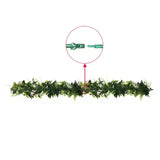 Artificial Extendable Hanging Flowering Cedar Vine UV Resistant 55cm - Top-Down View