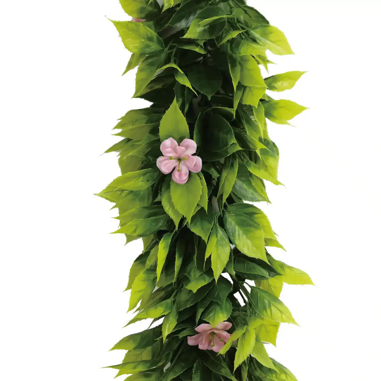 Artificial Extendable Hanging Pink Flowering Violet Garland UV Resistant 55cm