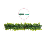 Artificial Extendable Hanging Pink Flowering Violet Garland UV Resistant 55cm - 45-Degree Angle