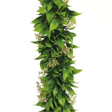 Artificial Extendable Hanging Flowering Star Jasmine Garland UV Resistant 55cm