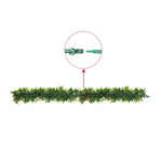 Artificial Extendable Hanging Flowering Star Jasmine Garland UV Resistant 55cm