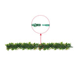 Artificial Extendable Hanging Flowering Star Jasmine Garland UV Resistant 55cm - 45-Degree Angle