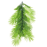 Artificial Extendable Hanging Tropical Palm and Fern Vine 55cm UV Resistant - Front View