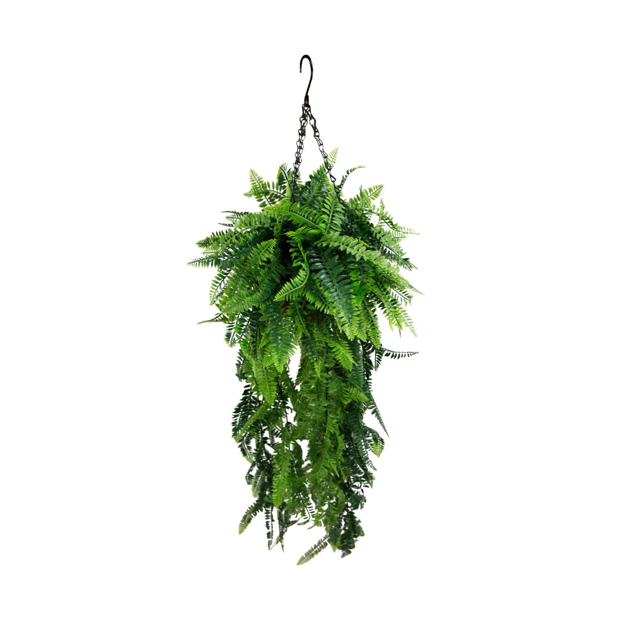 Artificial Hanging Fern Basket UV Resistant 45cm x 125cm