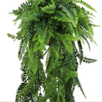 Artificial Hanging Fern Basket UV Resistant 45cm x 125cm