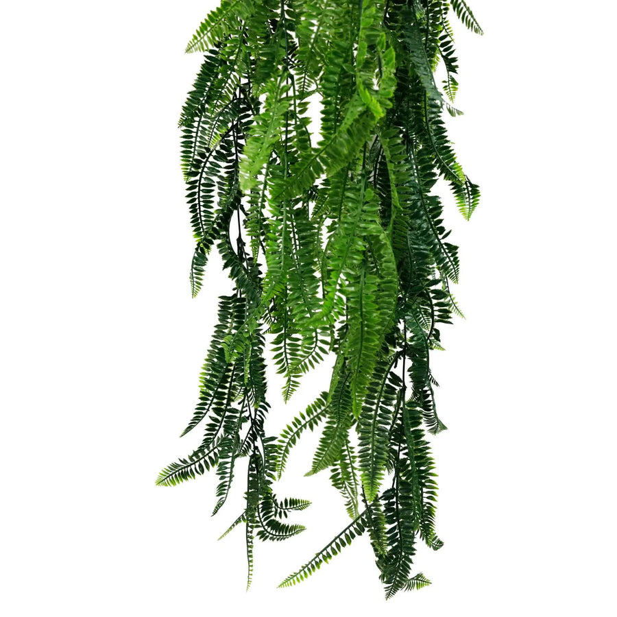 Artificial Hanging Fern Basket UV Resistant 45cm x 125cm