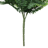 Artificial Mixed Green Bracken Fern 85cm UV Resistant - Front View