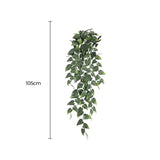 Hanging Artificial Pothos / Philodendron Plant UV Resistant 105cm