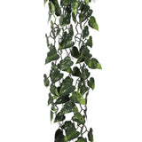 Hanging Artificial Pothos / Philodendron Plant UV Resistant 105cm